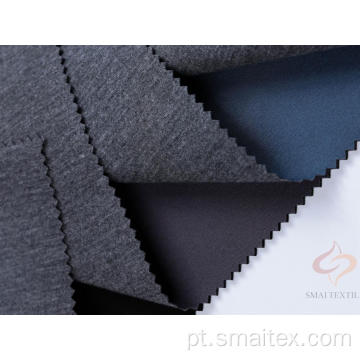 Tecido tecido de nylon / spandex colado com malha simples